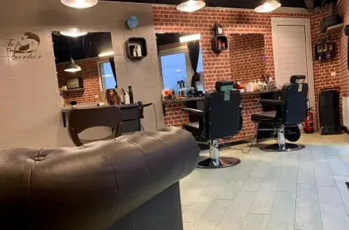 Len's barber shop